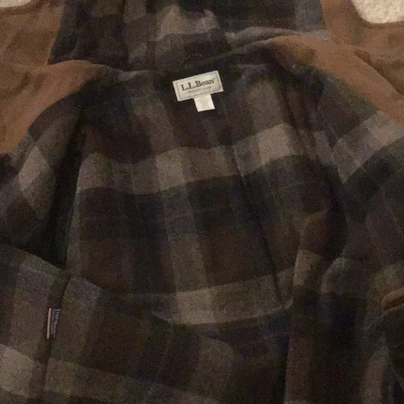 LL Bean Wool Toggle Coat XL - Picture 4 of 4